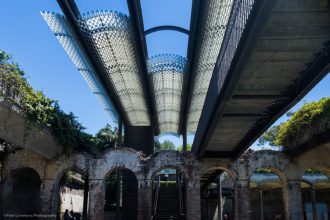 Composition, Iron Rooftop, Lines, Textures,