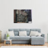 Architectural wall art print of the Bennelong Apartments in Sydney, featuring multiple exposure photography, perfect for home decor and large canvas prints.