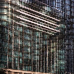 The Bennelong Apartments photographed using a technique called Multiple Exposure Photography, Circular Quay, Sydney.