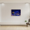 Wall art print of the Vivid Sydney Lights featuring the Harbour Bridge, perfect for home and office decor