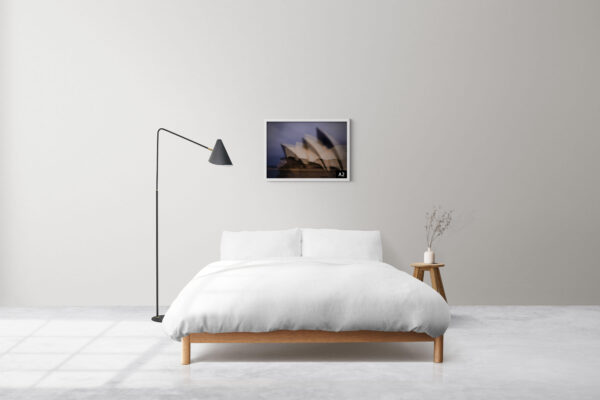 Multiple exposure fine art photograph of the Sydney Opera House with artistic layered effect, available as a high-quality print