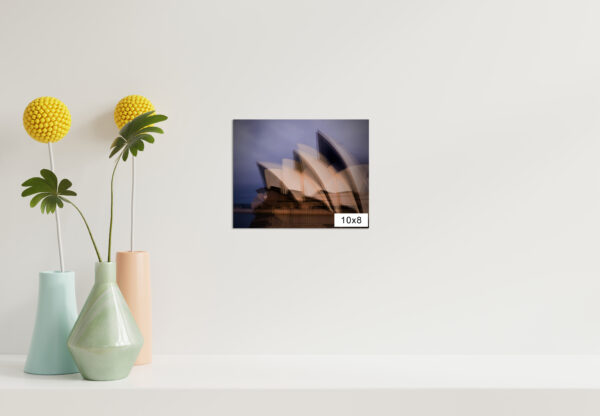 Multiple exposure fine art photograph of the Sydney Opera House with artistic layered effect, available as a high-quality print
