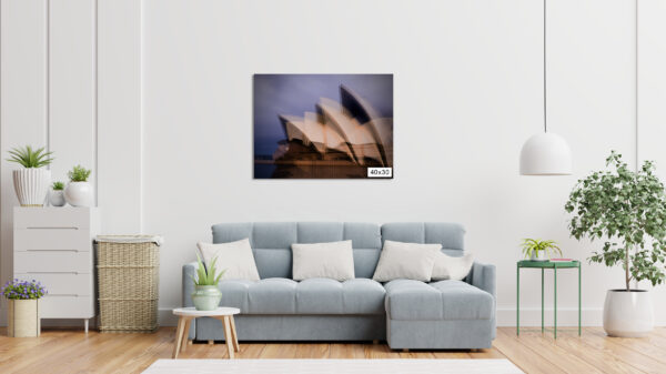 Multiple exposure fine art photograph of the Sydney Opera House with artistic layered effect, available as a high-quality print