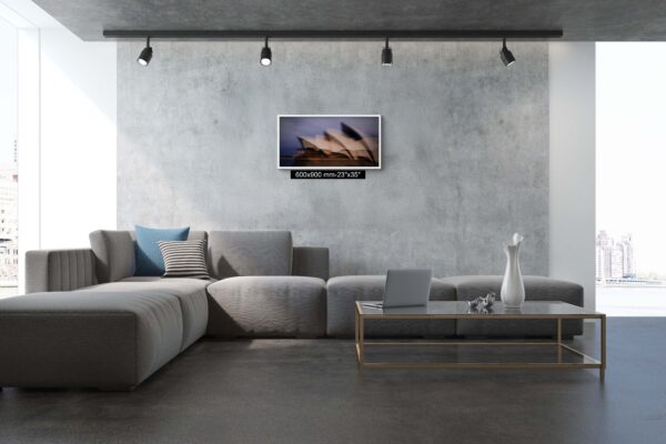Multiple exposure fine art photograph of the Sydney Opera House with artistic layered effect, available as a high-quality print